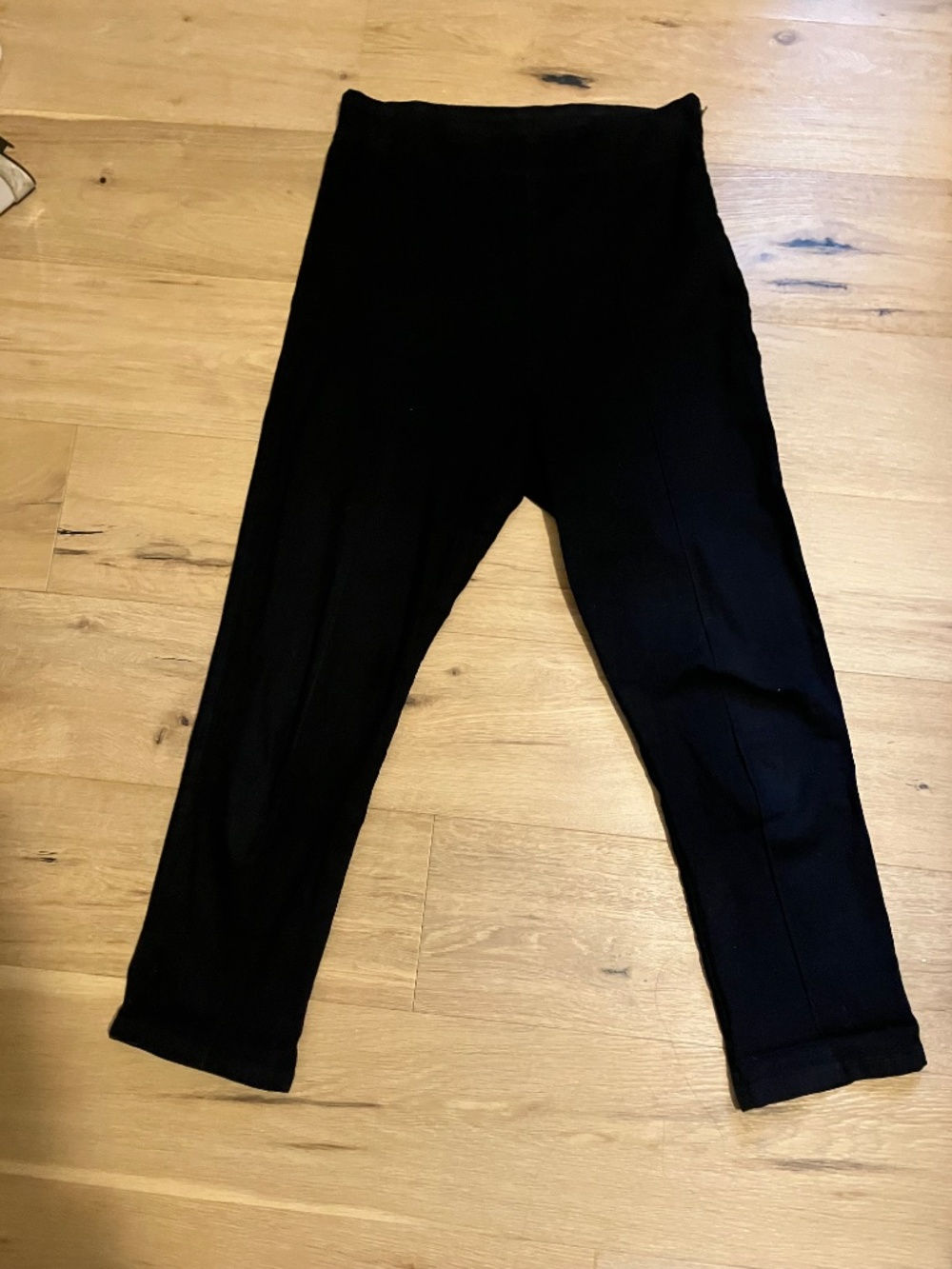 Prairie Underground Large Black Side Zip Cigarette Pants